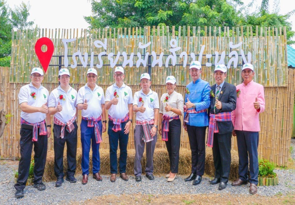 Poonphol spearheads the First Cassava School in Chaiyaphum, aiming to Promote Sustainability to Communities & Societies in Education